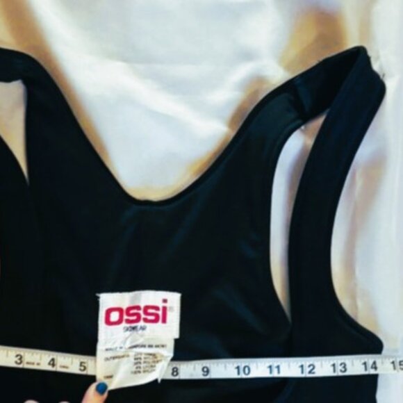 OSSI Snowwear Women’s Black One-Piece Ski Suit Size 10R Made in USA Vintage - Picture 14 of 14
